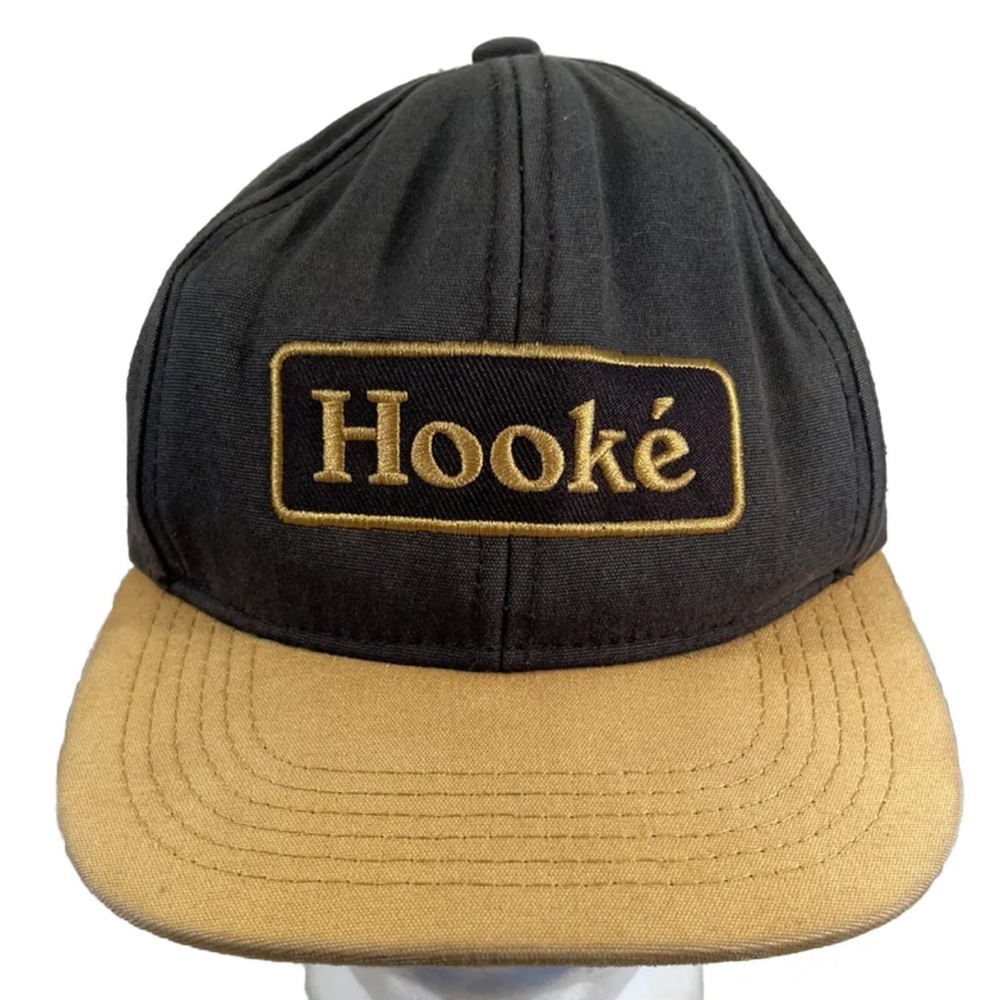 🔥5/$20🔥 Hooke Youth Toddler Ball Hat Cap Grey Mustard 2-5 Years Old Fishing